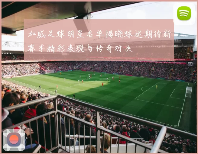 加威足球明星名单揭晓球迷期待新赛季精彩表现与传奇对决